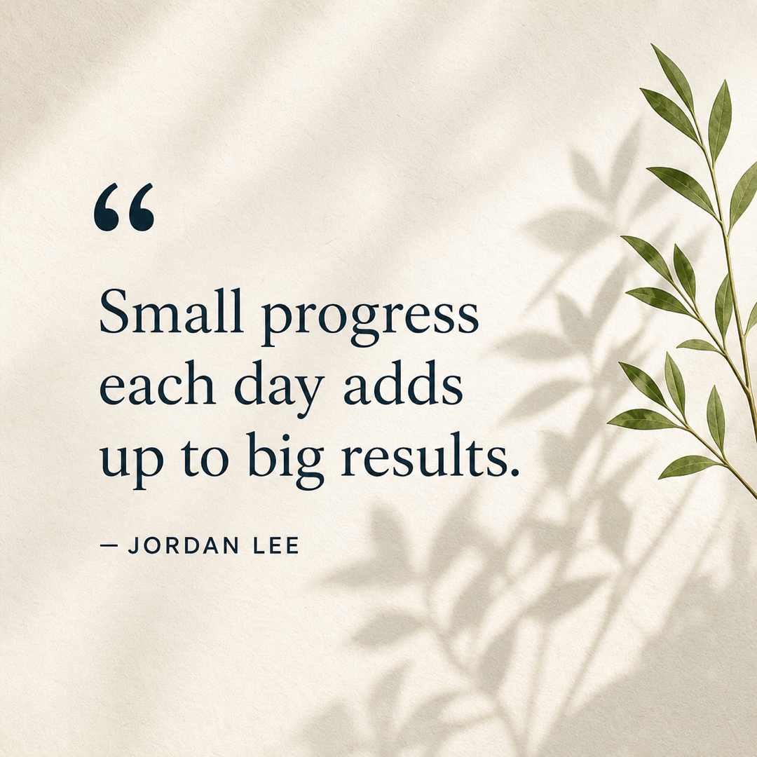 Square quote card prepared for an X post